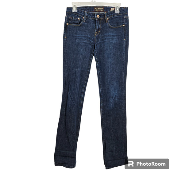 Cult of Individuality Jeans Blue Karma Straight Leg Dark Wash Slim Fit Size 27 - Picture 1 of 4